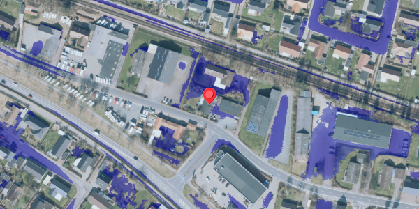 Ekstrem regn på Banetoften 46, . , 7500 Holstebro