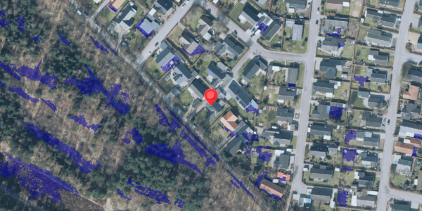 Ekstrem regn på Brynet 21, 7500 Holstebro
