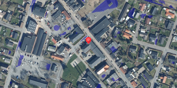 Ekstrem regn på Borgergade 1A, . , 7441 Bording