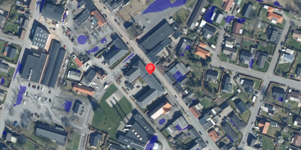 Ekstrem regn på Borgergade 5E, 7441 Bording