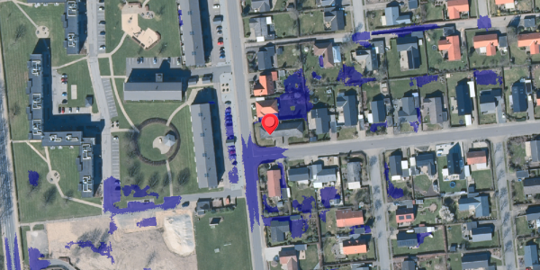 Ekstrem regn på Bornholmsgade 1A, 7430 Ikast