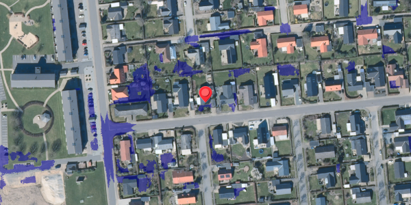 Ekstrem regn på Bornholmsgade 7, 7430 Ikast