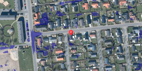Ekstrem regn på Bornholmsgade 10, 7430 Ikast
