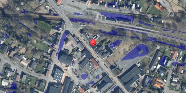Ekstrem regn på Bredgade 3, 7441 Bording