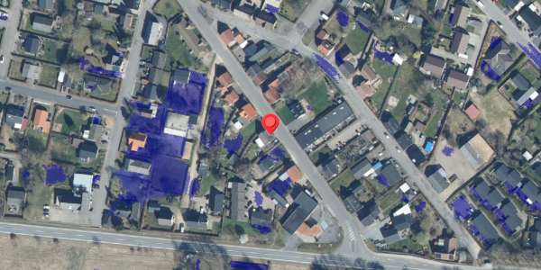 Ekstrem regn på Bredgade 84, 7441 Bording