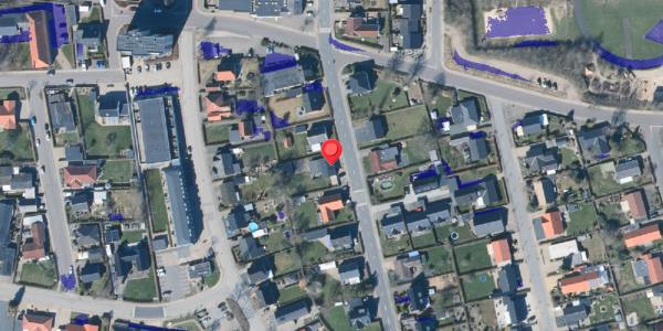 Ekstrem regn på Danmarksgade 24, 7430 Ikast