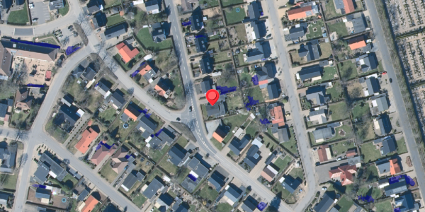 Ekstrem regn på Danmarksgade 47, . , 7430 Ikast