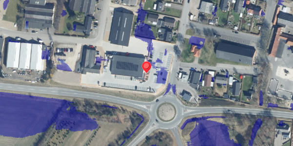 Ekstrem regn på Fabriksvej 3B, 7441 Bording