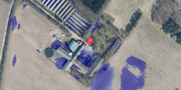 Ekstrem regn på Krattet 16, 7442 Engesvang