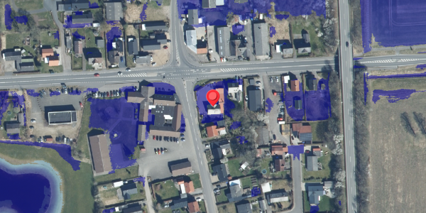 Ekstrem regn på Silkeborgvej 2, 7442 Engesvang