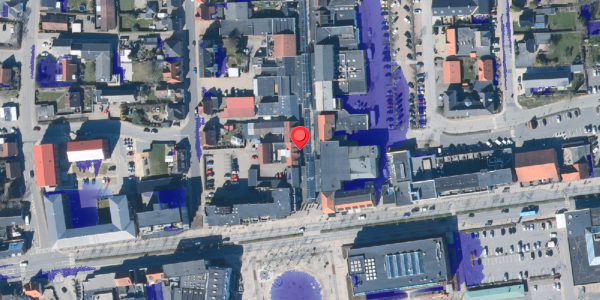 Ekstrem regn på Strøget 7A, 7430 Ikast