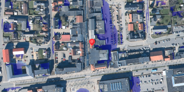 Ekstrem regn på Strøget 8A, 7430 Ikast