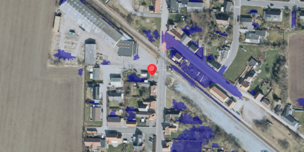 Ekstrem regn på Algade 22, 7620 Lemvig
