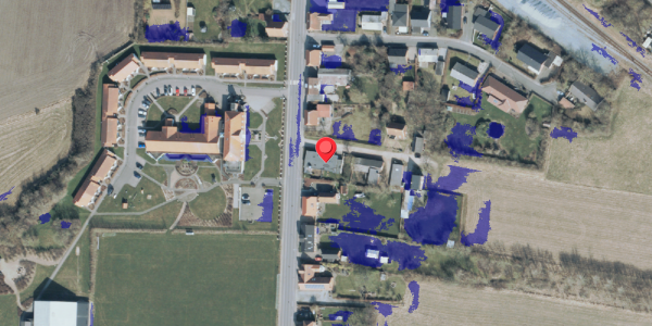 Ekstrem regn på Algade 33, 7620 Lemvig