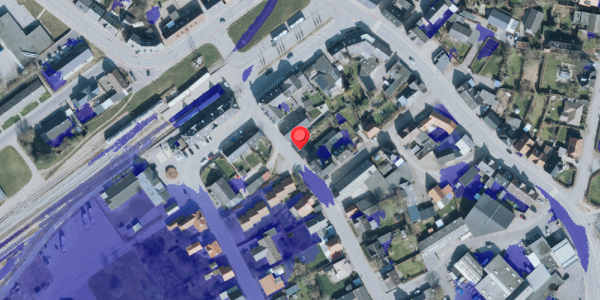 Ekstrem regn på Danmarksgade 3, 7620 Lemvig