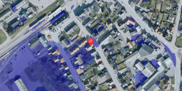 Ekstrem regn på Danmarksgade 6, 7620 Lemvig