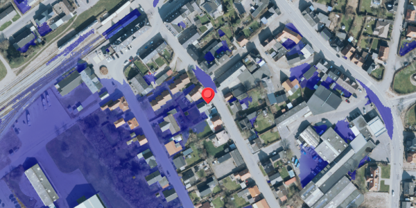 Ekstrem regn på Danmarksgade 8, 7620 Lemvig