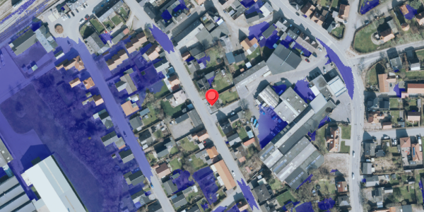 Ekstrem regn på Danmarksgade 13, 7620 Lemvig