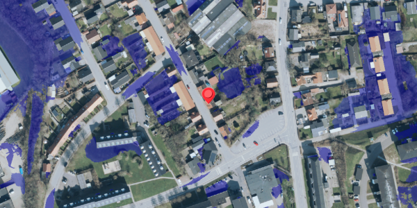 Ekstrem regn på Danmarksgade 25, 7620 Lemvig