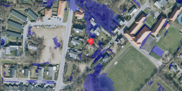 Ekstrem regn på Hellasvej 18, 7620 Lemvig