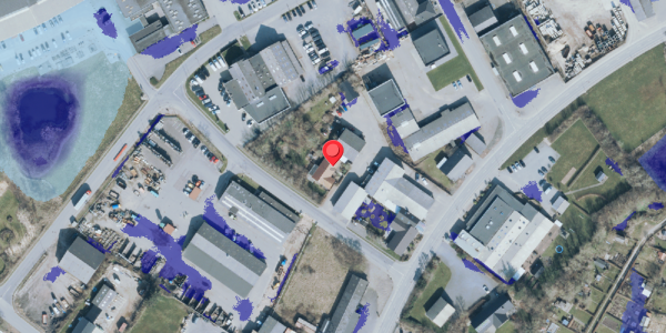 Ekstrem regn på Industrivej 24, . , 7620 Lemvig