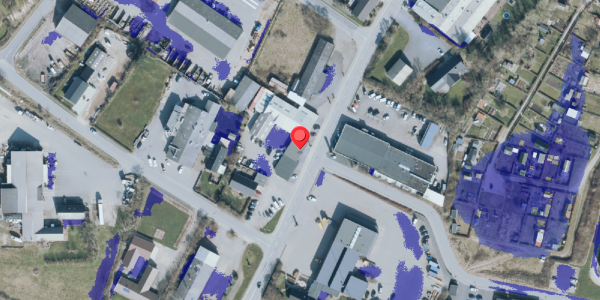 Ekstrem regn på Industrivej 34, 7620 Lemvig