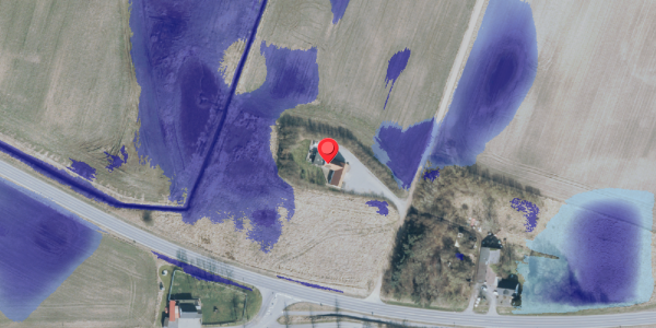 Ekstrem regn på Nylindvej 3, 7620 Lemvig