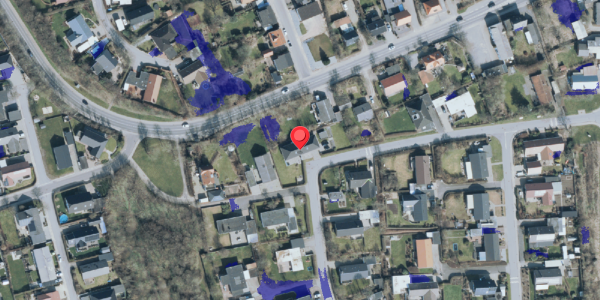 Ekstrem regn på Nylund 6, 7620 Lemvig