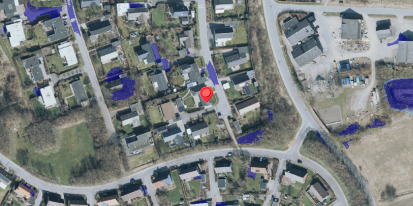 Ekstrem regn på Nylund 23, 7620 Lemvig