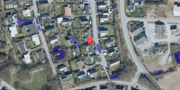 Ekstrem regn på Nylund 25, 7620 Lemvig