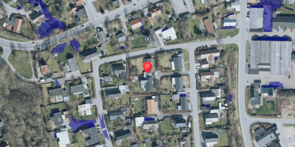 Ekstrem regn på Nylund 45, 7620 Lemvig