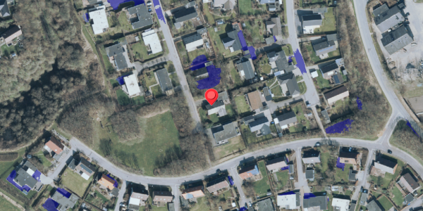 Ekstrem regn på Nylund 61, 7620 Lemvig