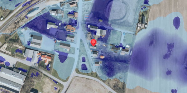 Ekstrem regn på Rammevej 21, 7620 Lemvig