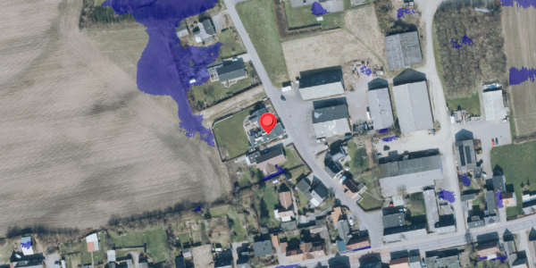 Ekstrem regn på Ringvej 9, 7620 Lemvig