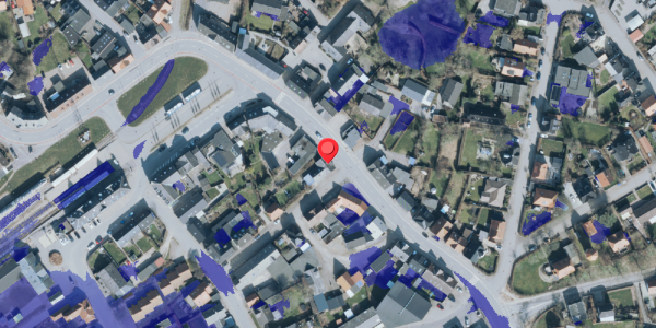 Ekstrem regn på Storegade 13, 7620 Lemvig