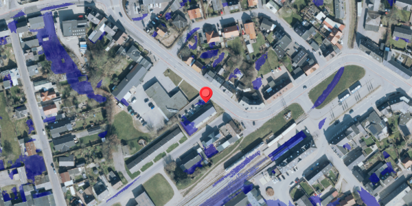 Ekstrem regn på Storegade 21, 7620 Lemvig