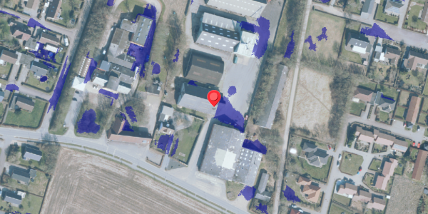 Ekstrem regn på Adelvej 21, 6940 Lem St