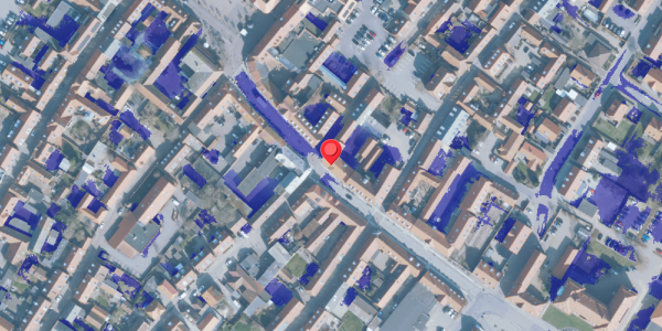Ekstrem regn på Algade 7B, 6950 Ringkøbing