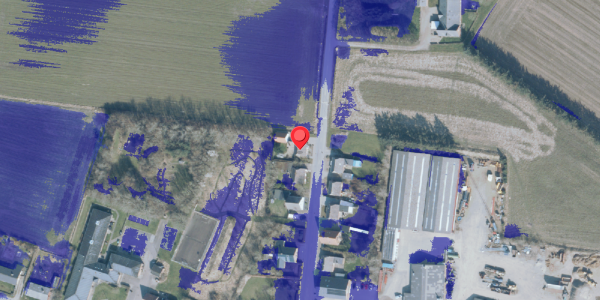 Ekstrem regn på Bjerregårdvej 9, 6980 Tim