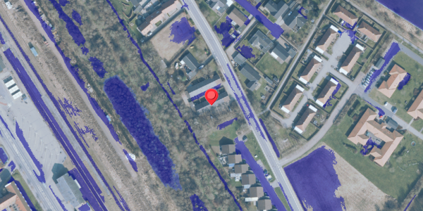 Ekstrem regn på Byskellet 42, 6950 Ringkøbing