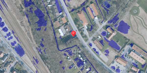 Ekstrem regn på Byskellet 84, 6950 Ringkøbing