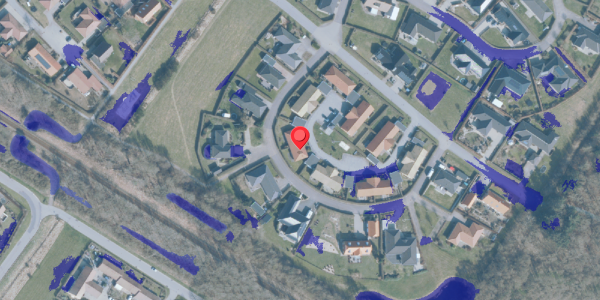 Ekstrem regn på Danmarksgade 18, 6950 Ringkøbing
