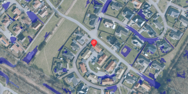 Ekstrem regn på Danmarksgade 26, 6950 Ringkøbing