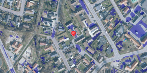 Ekstrem regn på Holmegaardsvej 27, 6950 Ringkøbing