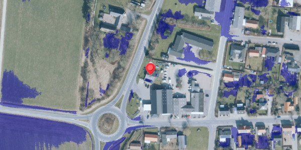 Ekstrem regn på Holstebrovej 148, 6980 Tim