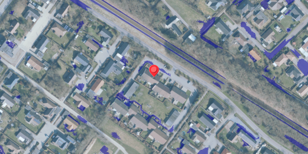 Ekstrem regn på Markledet 18, 6950 Ringkøbing