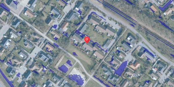 Ekstrem regn på Markledet 26, 6950 Ringkøbing