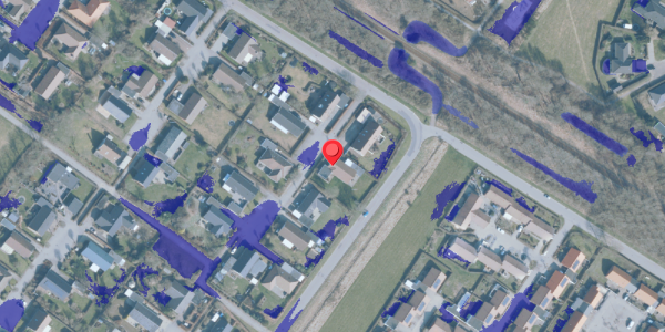 Ekstrem regn på Markledet 59, 6950 Ringkøbing