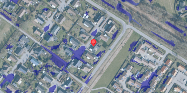 Ekstrem regn på Markledet 61, 6950 Ringkøbing