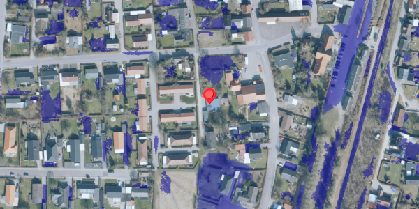 Ekstrem regn på Mellemvej 7, 6980 Tim